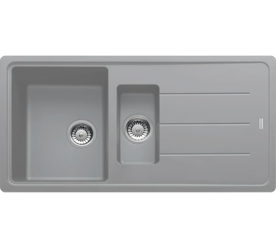 Мойка FRANKE BFG 651 вентиль-автомат, серый 114.0259.965