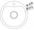 Врезная кухонная мойка Oulin OL-357 4