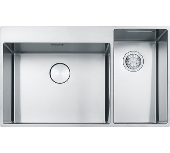 Мойка FRANKE Box Center BWX 220-54-27 TL рабочий центр справа 127.0538.259