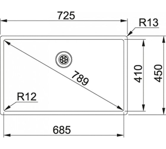 Мойка FRANKE BXX 210/110-68 127.0453.658