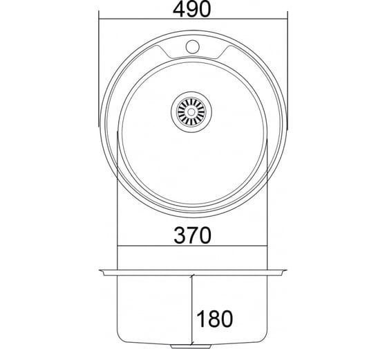 Кухонная мойка EMAR 490