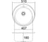 Кухонная мойка EMAR 510C decor 5