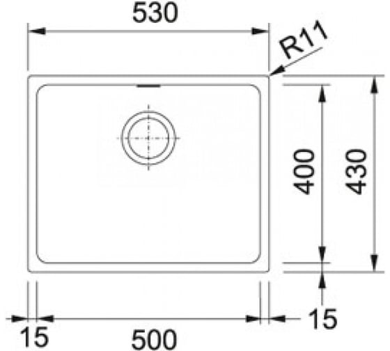 Мойка FRANKE KBG 210-53 вровень, бежевый 135.0339.245