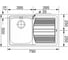 Мойка FRANKE LLL 611 чаша справа 101.0086.233 4