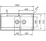 Мойка FRANKE MRX 251 оборачиваемая 127.0296.444 3