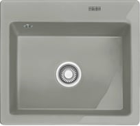 Мойка FRANKE MTK 610-58 керамика, жемчужный серый 124.0380.249