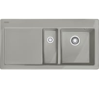 Мойка FRANKE MTK 651-100 керамика, жемчужный серый 124.0380.241
