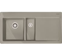 Мойка FRANKE MTK 651-100 керамика, жемчужный серый 124.0380.242