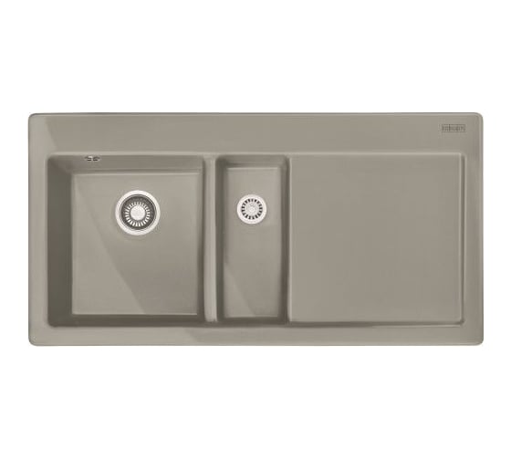 Мойка FRANKE MTK 651-100 керамика, жемчужный серый 124.0380.242