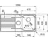 Мойка FRANKE SRX 651 сталь 101.0368.322 2