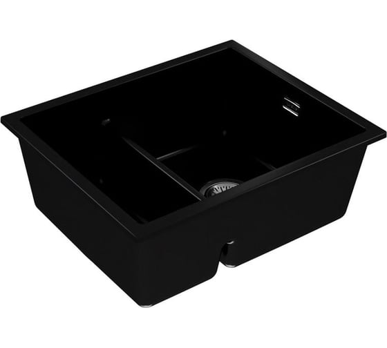 Мойка ALVEUS OMNI 50 GRANITAL DEEP BLACK-G90 550x450x198 мм, с сифоном 1150070