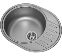 Мойка FRANKE POLAR PXL 611-57 овальная, декор 101.0443.085