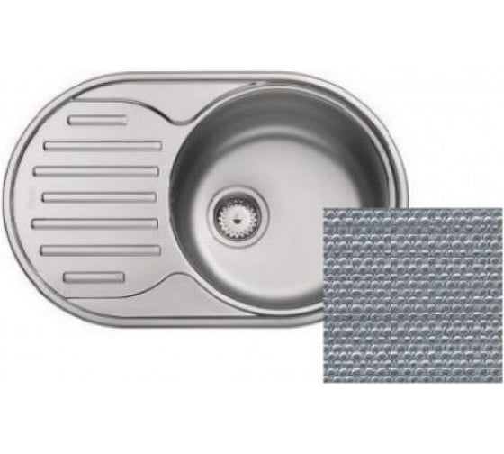 Мойка FRANKE POLAR PXL 611-71 овальная, декор 101.0443.084