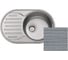 Мойка FRANKE POLAR PXL 611-71 овальная, декор 101.0443.084 3