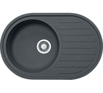 Мойка FRANKE ROG 611 стоп-вентиль, графит 114.0157.900