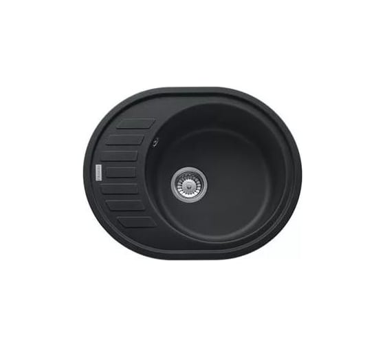 Мойка FRANKE ROG 611C стоп-вентиль, оникс 114.0263.467 1
