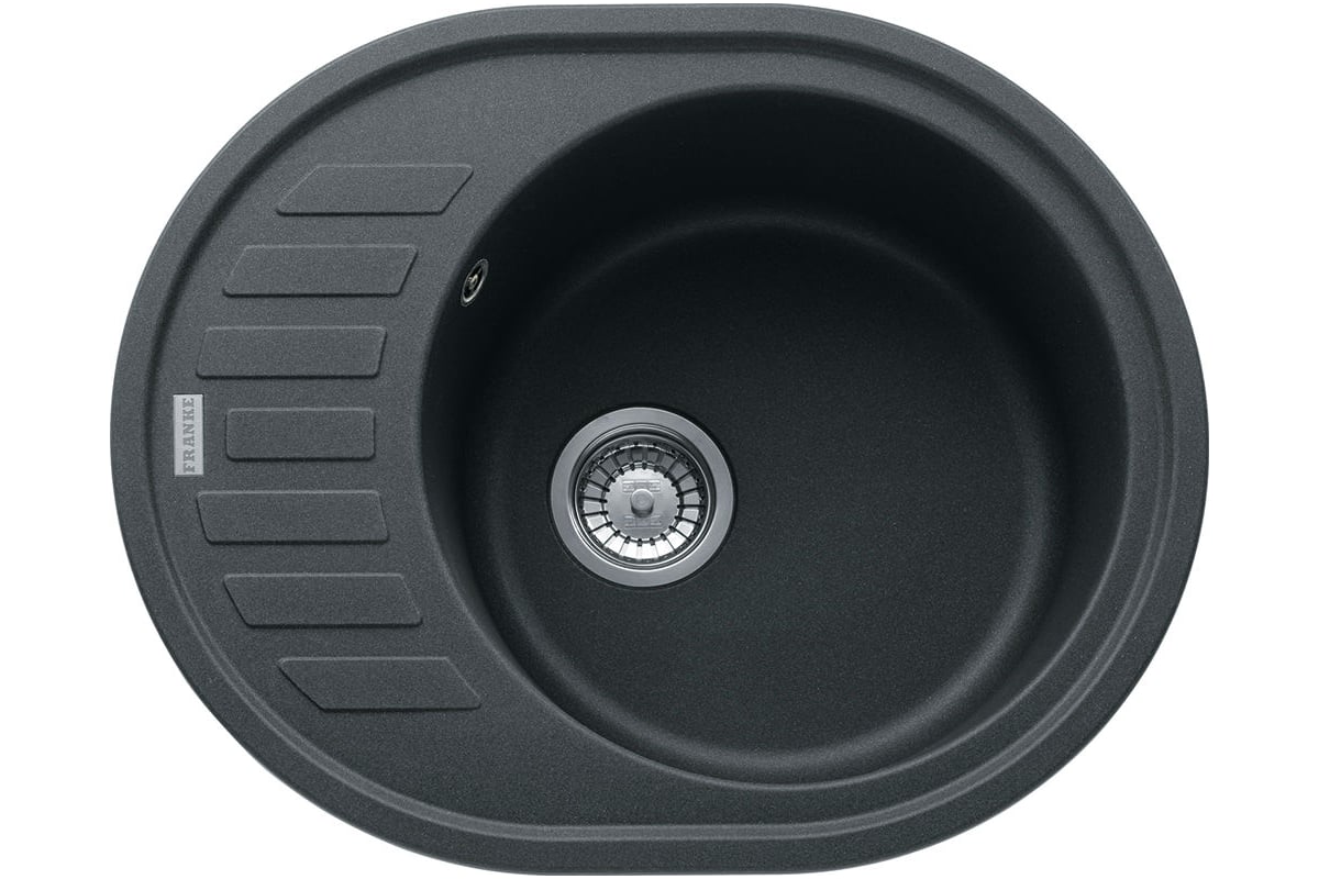 Мойка FRANKE ROG 611C стоп-вентиль, графит 114.0192.507 - выгодная цена ...