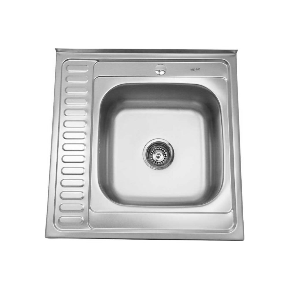 Мойка SINKLIGHT нержавеющая сталь, накл. квадрат 600х600 R 0.4/160 ...