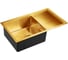Мойка универсального монтажа EMAR EMB-124 PVD Nano Golden 1