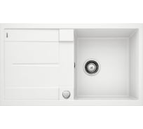 Мойка BLANCO METRA 5 S SILGRANIT белый, с клапаном автоматом 513037