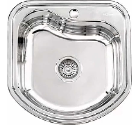 Мойка Ledeme из нержавеющей стали врезная (490x480x180мм, 0,8 мм) L94948