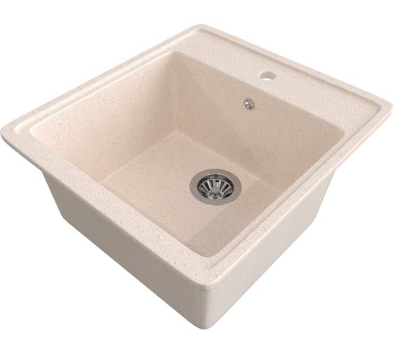 Врезная кухонная мойка GammaStone бежевый GS-10-28 1