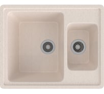 Врезная кухонная мойка GammaStone бежевый GS-19-28