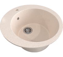 Врезная кухонная мойка GammaStone бежевый GS-20-28