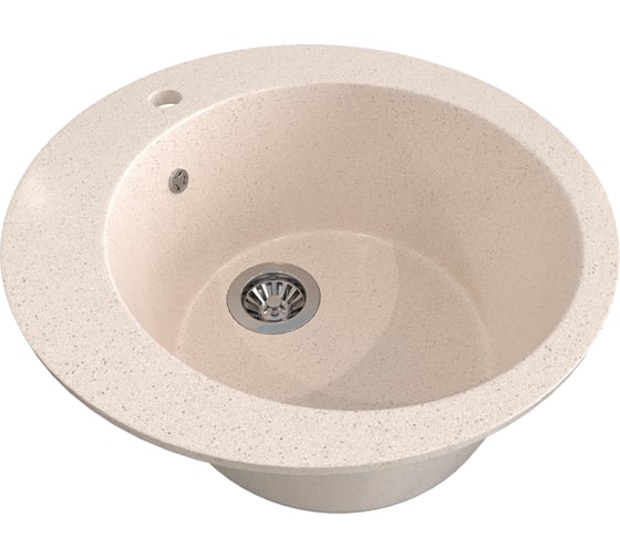Врезная кухонная мойка GammaStone бежевый GS-20-28