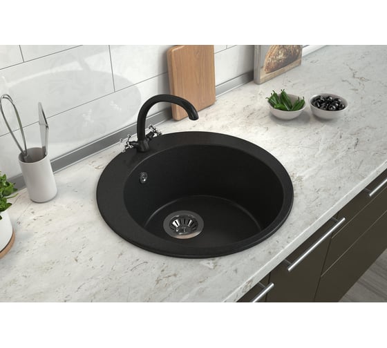Врезная кухонная мойка GammaStone бежевый GS-20-28