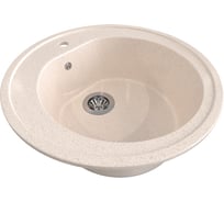 Врезная кухонная мойка GammaStone бежевый GS-2-28