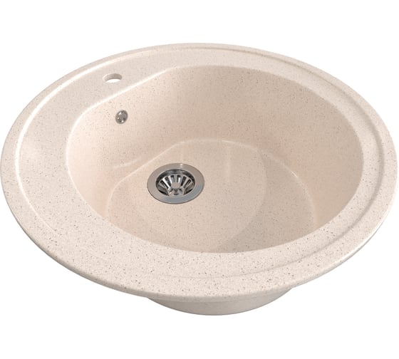 Врезная кухонная мойка GammaStone бежевый GS-2-28