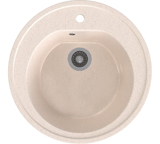 Врезная кухонная мойка GammaStone бежевый GS-2-28