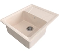 Врезная кухонная мойка GammaStone бежевый GS-3-28