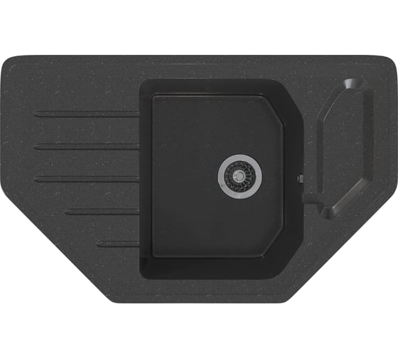 Мойка каменная GammaStone GS-17 черный GS-17-08