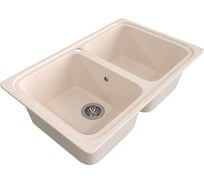 Мойка каменная GammaStone GS-12 бежевый GS-12-28