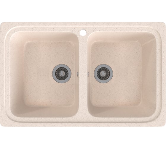 Мойка каменная GammaStone GS-12 бежевый GS-12-28