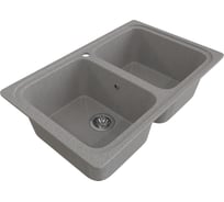 Мойка каменная GammaStone GS-12 темно-серый GS-12-09