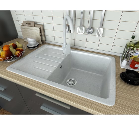 Мойка каменная GammaStone GS-7 бежевый GS-7-28