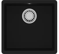 Кухонная мойка из кварцгранита Lemark SINARA 440-U цвет: антрацит комплектация: крепеж, сливная арматура с переливом в комплекте арт. 9910067