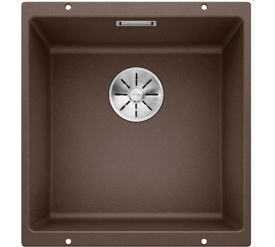 Мойка BLANCO SUBLINE 400 U SILGRANIT кофе с отводной арматурой InFino 523431 1
