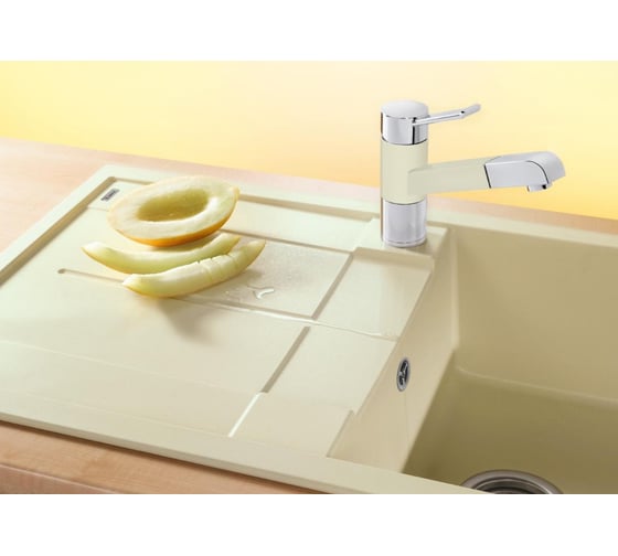 Мойка BLANCO METRA 5 S SILGRANIT кофе с клапаном автоматом 515041