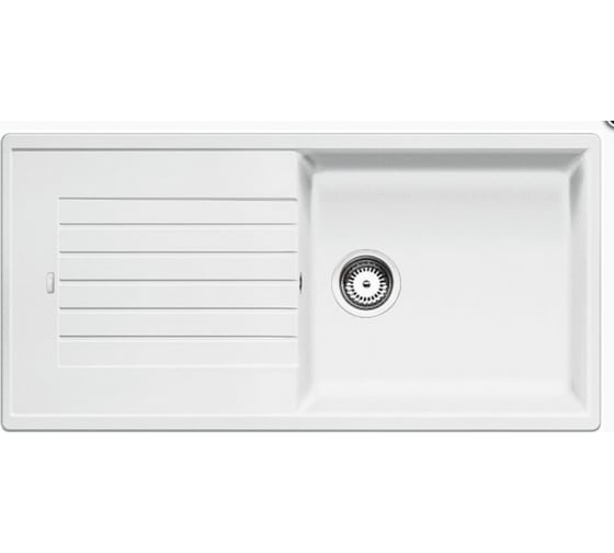 Мойка BLANCO ZIA XL 6S Silgranit PuraDur белый без клапана автомата 517571