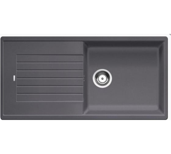 Мойка BLANCO ZIA XL 6S Silgranit PuraDur тёмная скала без клапана автомата 518943