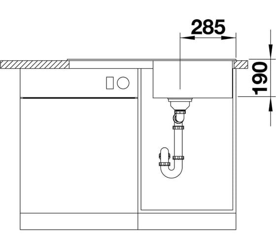 Мойка Blanco ZIA 5S SILGRANIT серо - бежевый 520518