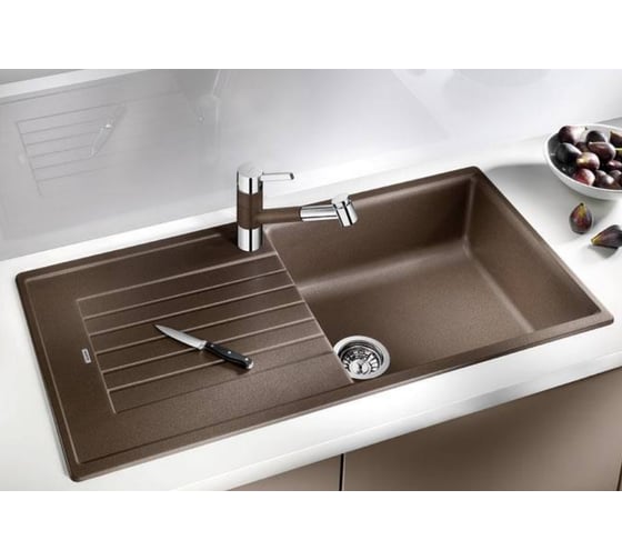 Мойка Blanco ZIA 5S SILGRANIT жасмин 520516
