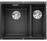 Мойка Blanco SUBLINE 340 160 U SILGRANIT антрацит чаша слева с отводной арматурой InFino 523548 1
