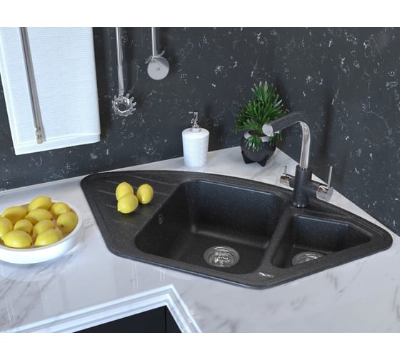 Мойка кварцевая Paulmark WIESE, бежевый PM529050-BE 890х490