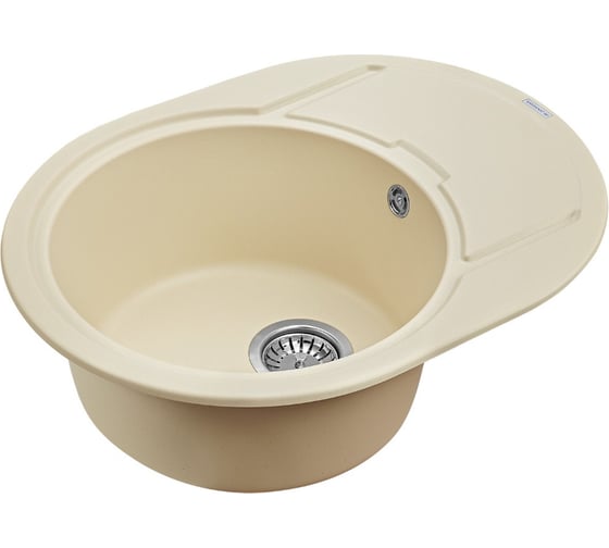 Мойка кварцевая Paulmark OVAL шампань 650х500 мм PM316502-CH