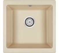 Мойка кварцевая Paulmark BRILON шампань 445х460 подпольный монтаж PM104546-CH